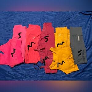 Gym shark lot of leggings tops onsies